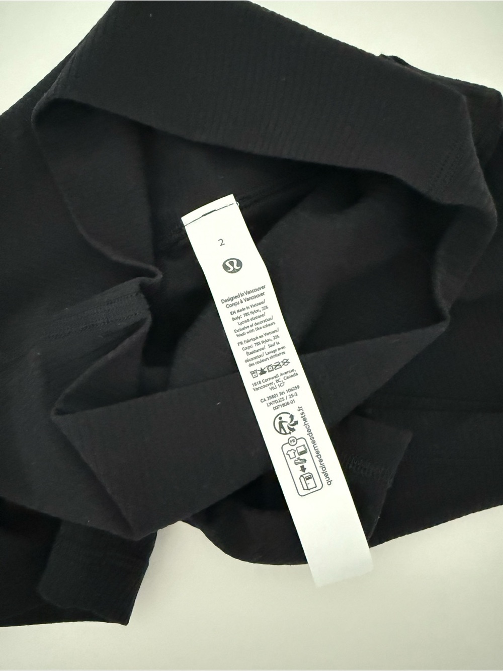 lululemon athletica Black Sculpting High-Waist Bike Shorts - Picture 3 of 3